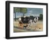 La Carriole Du PŠre Junier (Father Junier's Sleigh)-Henri Rousseau-Framed Giclee Print