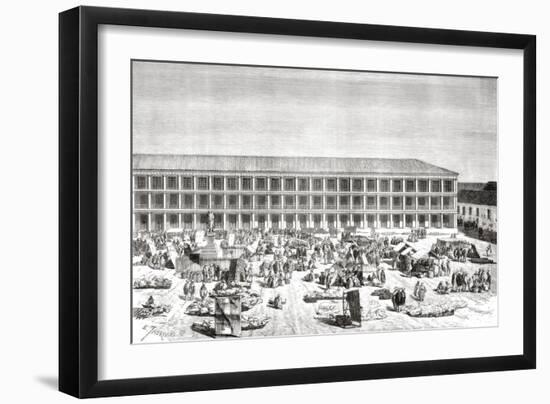 La Casa De Los Portales-null-Framed Giclee Print