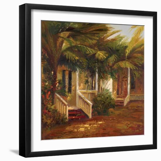 La Casa Sotto Le Palme-Gilda-Framed Art Print