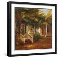 La Casa Sotto Le Palme-Gilda-Framed Art Print