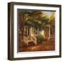 La Casa Sotto Le Palme-Gilda-Framed Art Print