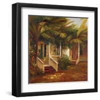 La Casa Sotto Le Palme-Gilda-Framed Art Print