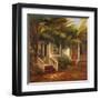 La Casa Sotto Le Palme-Gilda-Framed Art Print