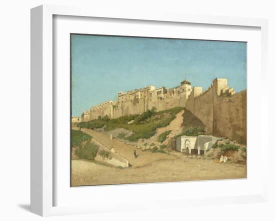 La Casbah d'Alger-Alphonse Asselbergs-Framed Giclee Print