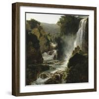 La cascade (Tivoli)-Achille Michallon-Framed Giclee Print