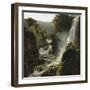 La cascade (Tivoli)-Achille Michallon-Framed Giclee Print