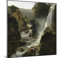 La cascade (Tivoli)-Achille Michallon-Mounted Giclee Print