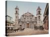 La Catedral, Havana, Cathedral of the Virgin Mary of the Immaculate Conception-William Henry Jackson-Stretched Canvas