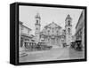 La Catedral, Havana, Cathedral of the Virgin Mary of the Immaculate Conception-William Henry Jackson-Framed Stretched Canvas