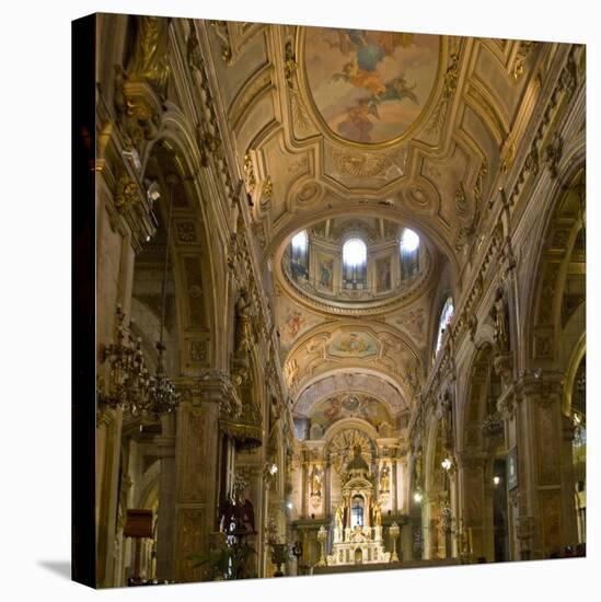 La Catedral Metropolitana, Santiago, Chile-Scott T. Smith-Stretched Canvas