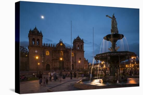 La Catedral, Plaza De Armas, Cusco (Cuzco), Peru, South America-Ben Pipe-Stretched Canvas
