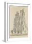 La cathédrale de Reims-Adrien Dauzats-Framed Giclee Print