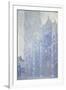 La cathédrale de Rouen. Le portail et la tour Saint-Romain, effet du matin-Claude Monet-Framed Giclee Print