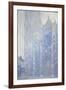 La cathédrale de Rouen. Le portail et la tour Saint-Romain, effet du matin-Claude Monet-Framed Giclee Print