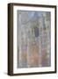 La cathédrale de Rouen. Le portail, soleil matinal-null-Framed Giclee Print