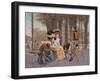 La Causerie-Francois Flameng-Framed Giclee Print