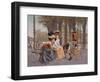 La Causerie-Francois Flameng-Framed Giclee Print