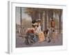 La Causerie-Francois Flameng-Framed Giclee Print