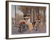 La Causerie-Francois Flameng-Framed Giclee Print