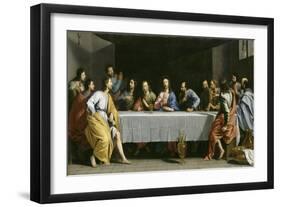 La Cène dite "la petite Cène"-Philippe De Champaigne-Framed Giclee Print