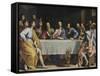 La Cène-Philippe De Champaigne-Framed Stretched Canvas