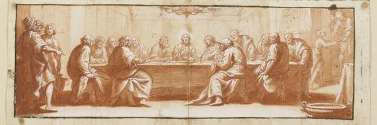 'La Cène' Giclee Print Matteo Rosselli