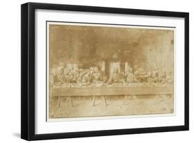 La Cène-Leonardo da Vinci-Framed Giclee Print