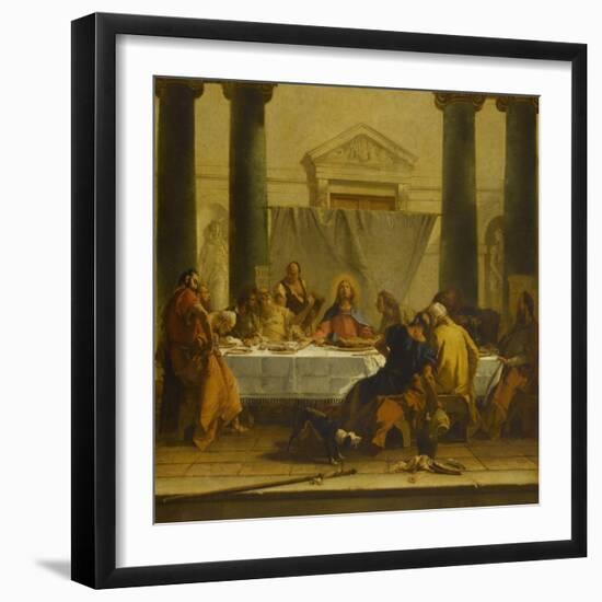 La Cène-Giovanni Battista Tiepolo-Framed Giclee Print