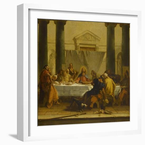 La Cène-Giovanni Battista Tiepolo-Framed Giclee Print