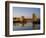 La Chaine and St. Nicholas Towers, La Rochelle at Dusk, Charente-Maritime, France-Stuart Hazel-Framed Photographic Print