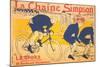 La Chaine Simpson-null-Mounted Art Print