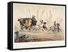 La Chaise de poste-Victor-Jean Adam-Framed Stretched Canvas