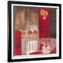 La Chaise et le Tabouret-Jocelyne Bonzom-Framed Art Print