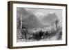 La Chalpe, Brunichard-WH Bartlett-Framed Art Print