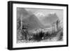 La Chalpe, Brunichard-WH Bartlett-Framed Art Print