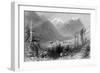 La Chalpe, Brunichard-WH Bartlett-Framed Art Print