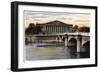 La Chambre Des Deputes and the Pont De La Concorde, Paris, C1900-null-Framed Giclee Print