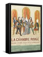 La chambre rouge, grand drame en 4 actes et 1 prologue, prologue le price royal-null-Framed Stretched Canvas