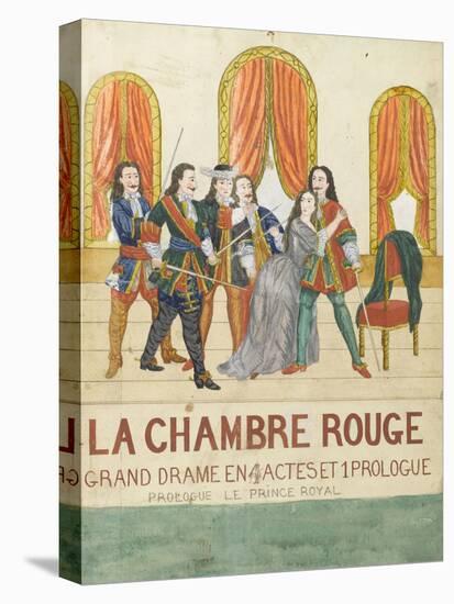 La chambre rouge, grand drame en 4 actes et 1 prologue, prologue le price royal-null-Stretched Canvas