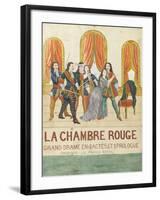 La chambre rouge, grand drame en 4 actes et 1 prologue, prologue le price royal-null-Framed Giclee Print