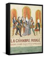 La chambre rouge, grand drame en 4 actes et 1 prologue, prologue le price royal-null-Framed Stretched Canvas