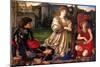 La Chant D'Amour; the Song of Love-Edward Burne-Jones-Mounted Art Print