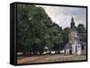 La Chapelle De Notre-Dame De Grace, Honfleur-Claude Monet-Framed Stretched Canvas