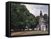 La Chapelle De Notre-Dame De Grace, Honfleur-Claude Monet-Framed Stretched Canvas