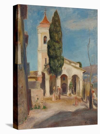 La Chapelle Notre-Dame de Protection au Haut-de-Cagnes, 1905-Pierre Auguste Renoir-Stretched Canvas