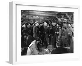 La Charge Fantastique THEY DIED WITH THEIR BOOTS ON by Raoul Walsh with Arthur Kennedy and Errol fl-null-Framed Photo