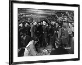 La Charge Fantastique THEY DIED WITH THEIR BOOTS ON by Raoul Walsh with Arthur Kennedy and Errol fl-null-Framed Photo