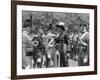 La Charge Fantastique THEY DIED WITH THEIR BOOTS ON by Raoul Walsh with Joe Sawyer, Arthur Kennedy -null-Framed Photo