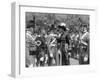 La Charge Fantastique THEY DIED WITH THEIR BOOTS ON by Raoul Walsh with Joe Sawyer, Arthur Kennedy -null-Framed Photo