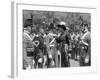 La Charge Fantastique THEY DIED WITH THEIR BOOTS ON by Raoul Walsh with Joe Sawyer, Arthur Kennedy -null-Framed Photo